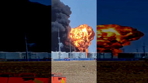 Fire at oil depot in Rostov region