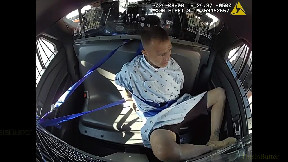 Jonesboro PD release video of an officer beating a handcuffed suspect who tried strangling himself