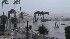 Hurricane Helene hits Florida
