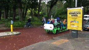 School bus in the Netherlands