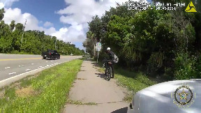 Flagler deputy arrests bike thief who had 70K in fraudulent bank checks