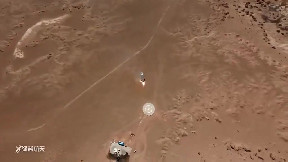 Drone captures Chinese test rocket’s fiery end
