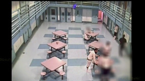 Prison union shares surveillance video of attack on correction officers inside Massachusetts prison