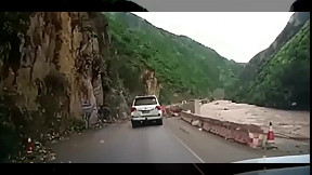 Unexpected Rock Landslide