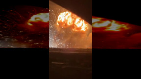 Explosion of an ammunition depot