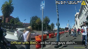 San Francisco police release body-cam footage of unlicensed hot-dog vendor's arrest