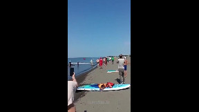 Taking A Motorcycle For A Spin On The Water