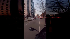 Motorbike street drifting