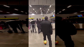 Angry Man at The Airport