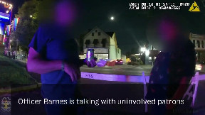 Body camera footage shows LMPD officer using martial arts on suspect during arrest