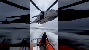 Coast Guard in action ..