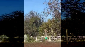 Ukrainian Mi-24 shooting down Shahed-136 kamikaze drone