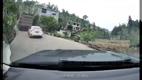 Jumping out of truck in reverse
