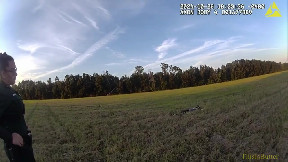 Bodycam shows suspect warning Marion Co. deputy before stealing his cruiser