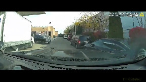 Dashcam shows suspect leading Dearborn police on chase while driving in reverse